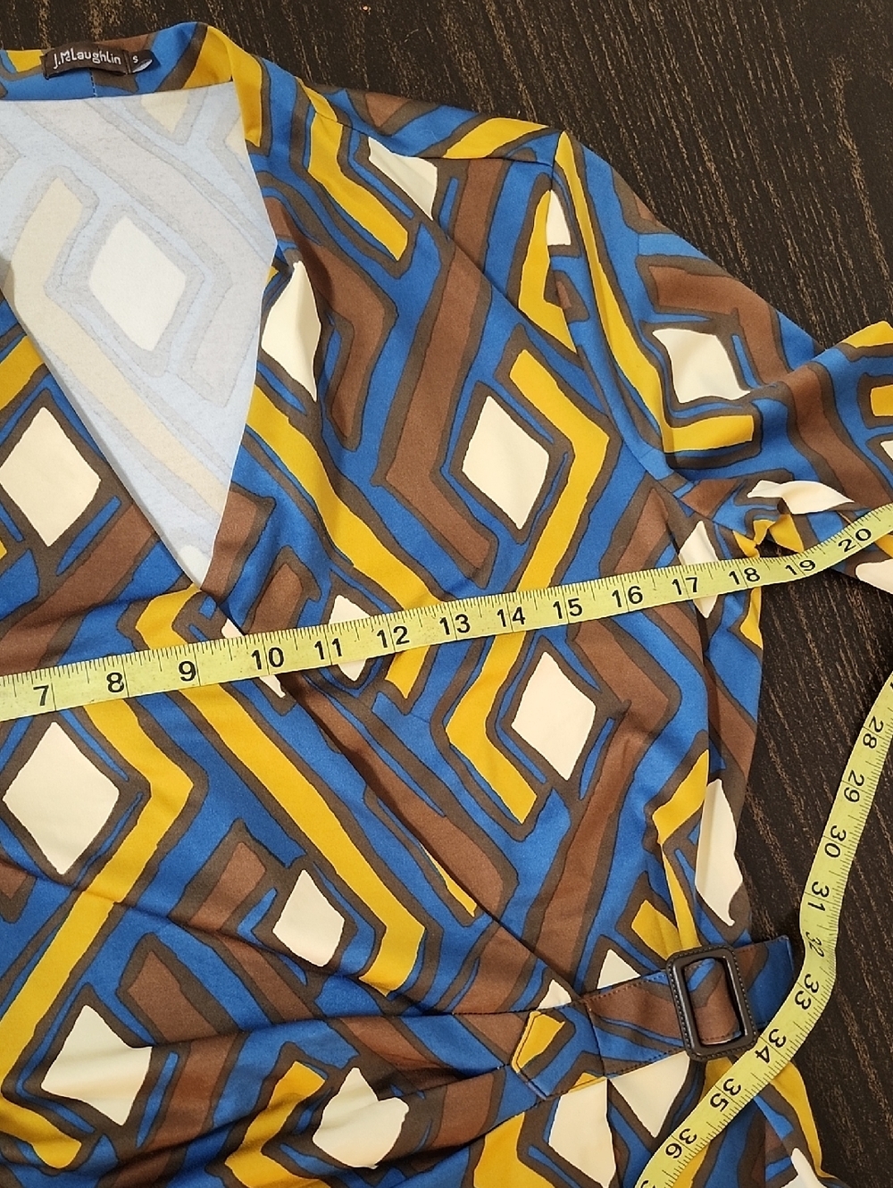 J. McLaughlin Dree Lyford Jersey Wrap Dress Small - Picture 7 of 11